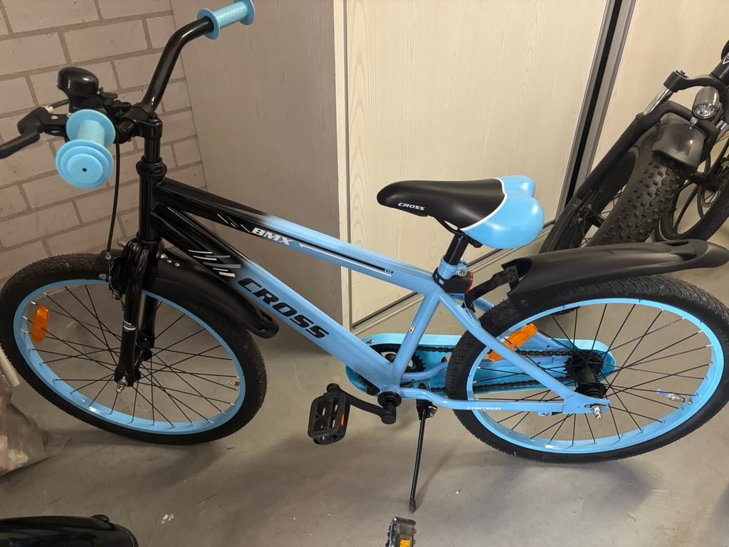 Jongensfiets 22 inch te koop, Ophalen, Zo goed als nieuw, Terugtraprem, 22 inch