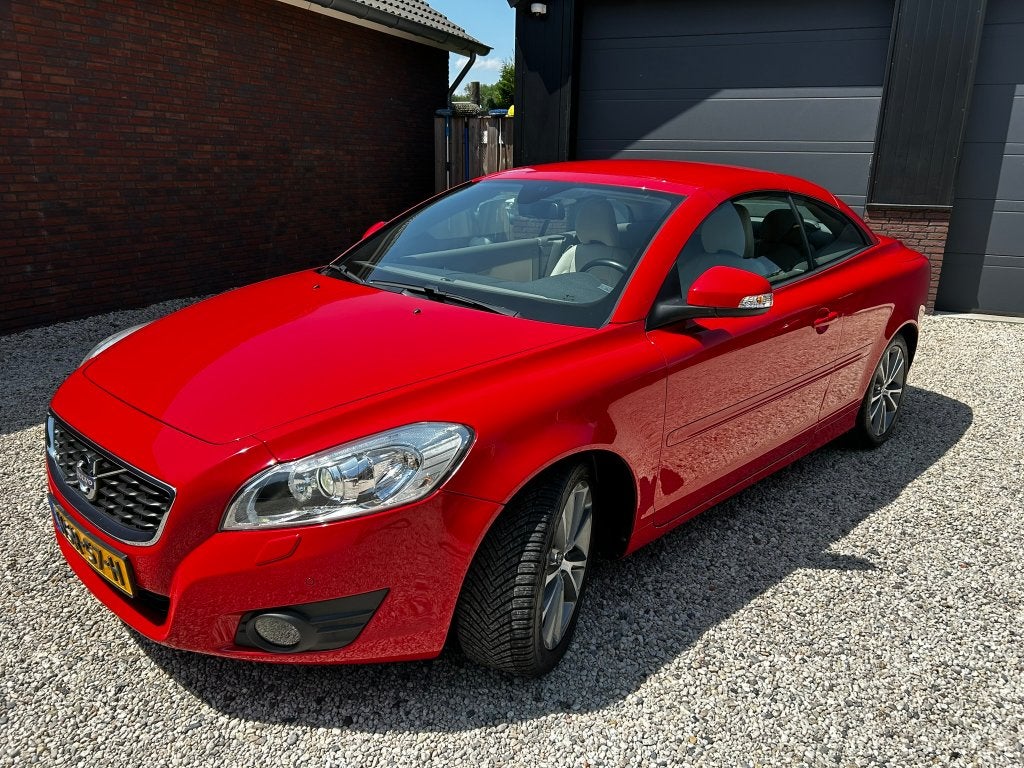 Volvo C70 2.5 T5 Geartronic 2010 Rood 114dkm, Auto's, Volvo, Particulier, C70, Benzine, Cabriolet, Automaat, Geïmporteerd, Rood