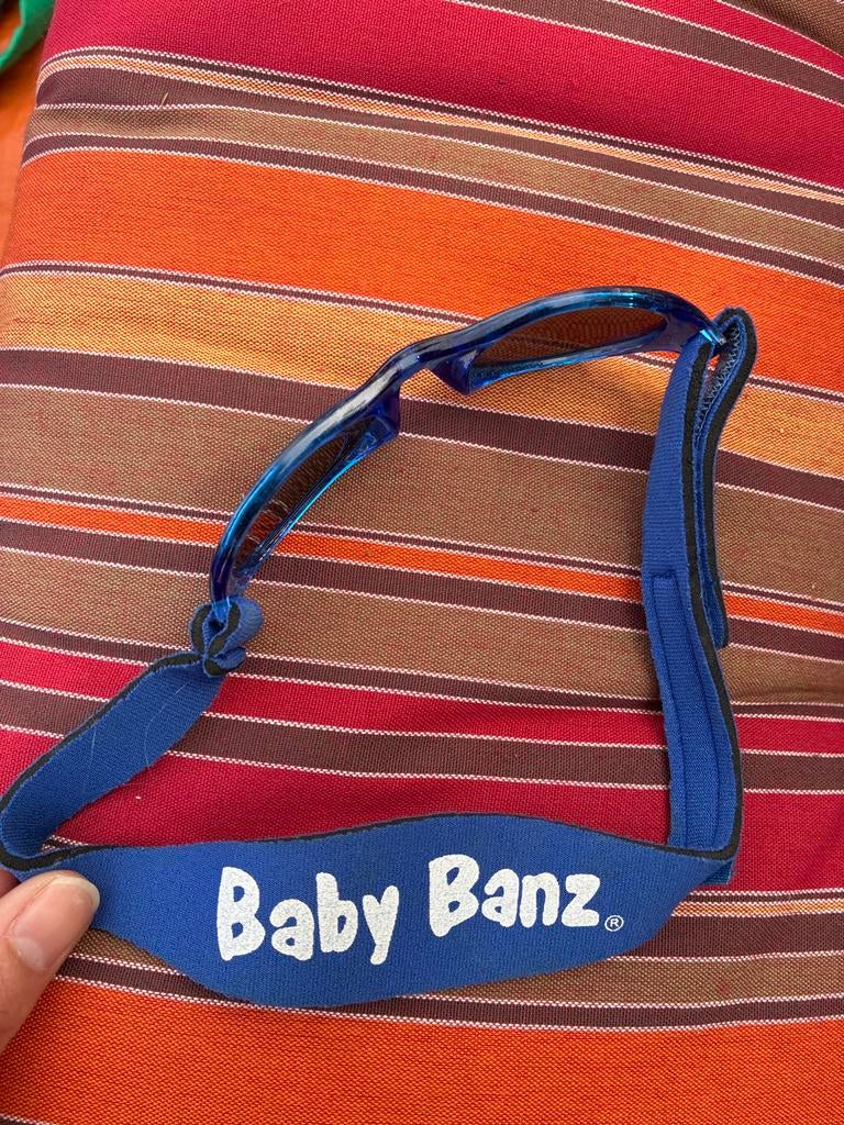 Baby Banz zonnebril - Blauw, Ophalen of Verzenden, Gebruikt