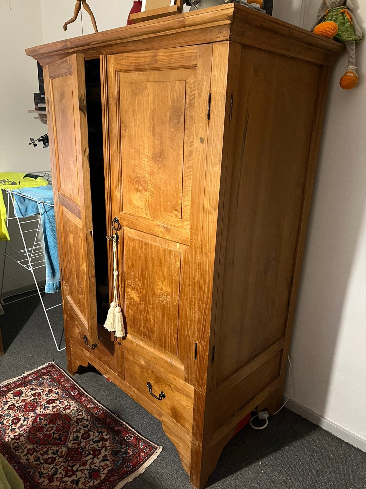 Teakhouten kast, Ophalen of Verzenden