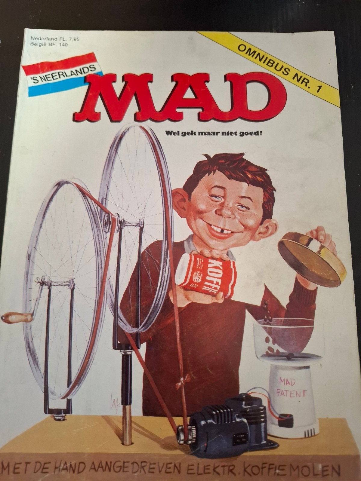 MAD Omnibus Nr. 1 - Wel gek maar niet goed!, Ophalen of Verzenden, Gelezen, Overige typen