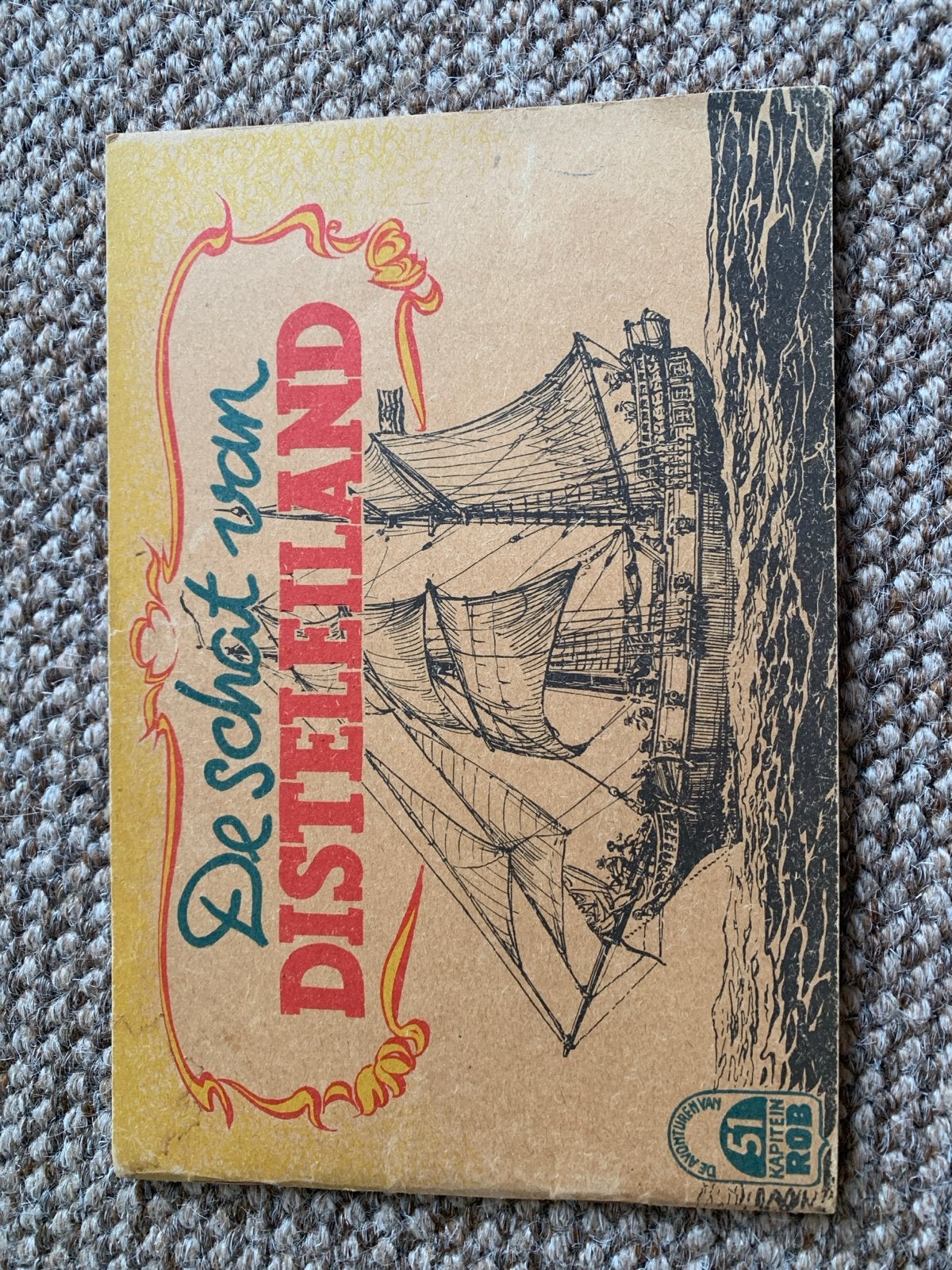 De Schat van Disteleiland - Kapitein Rob (51), Boeken, Ophalen of Verzenden, Gelezen