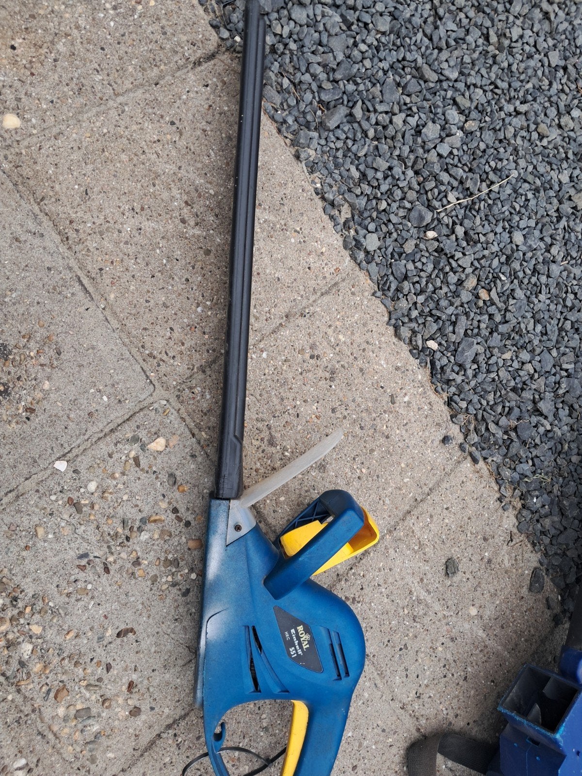 Royal Einhell HEC 551 Heggenschaar - Gebruikt, Ophalen of Verzenden, Gebruikt, Elektrisch, Einhell