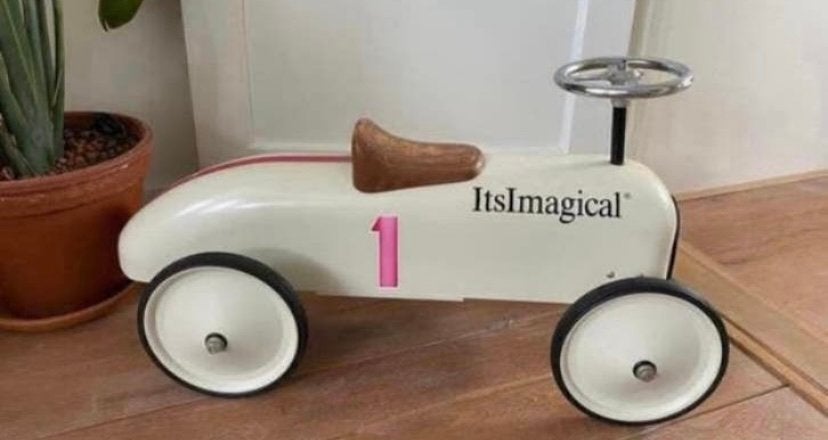 Retro loopauto, Ophalen, Zo goed als nieuw, Loopvoertuig