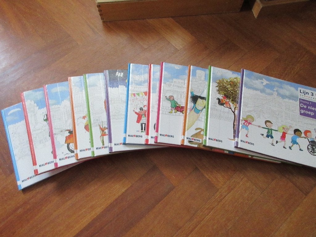 12 x boeken Leeslijn 3  ( groep 3 ) Avi Start - M3 - E3, Ophalen of Verzenden, Gelezen, Fictie algemeen