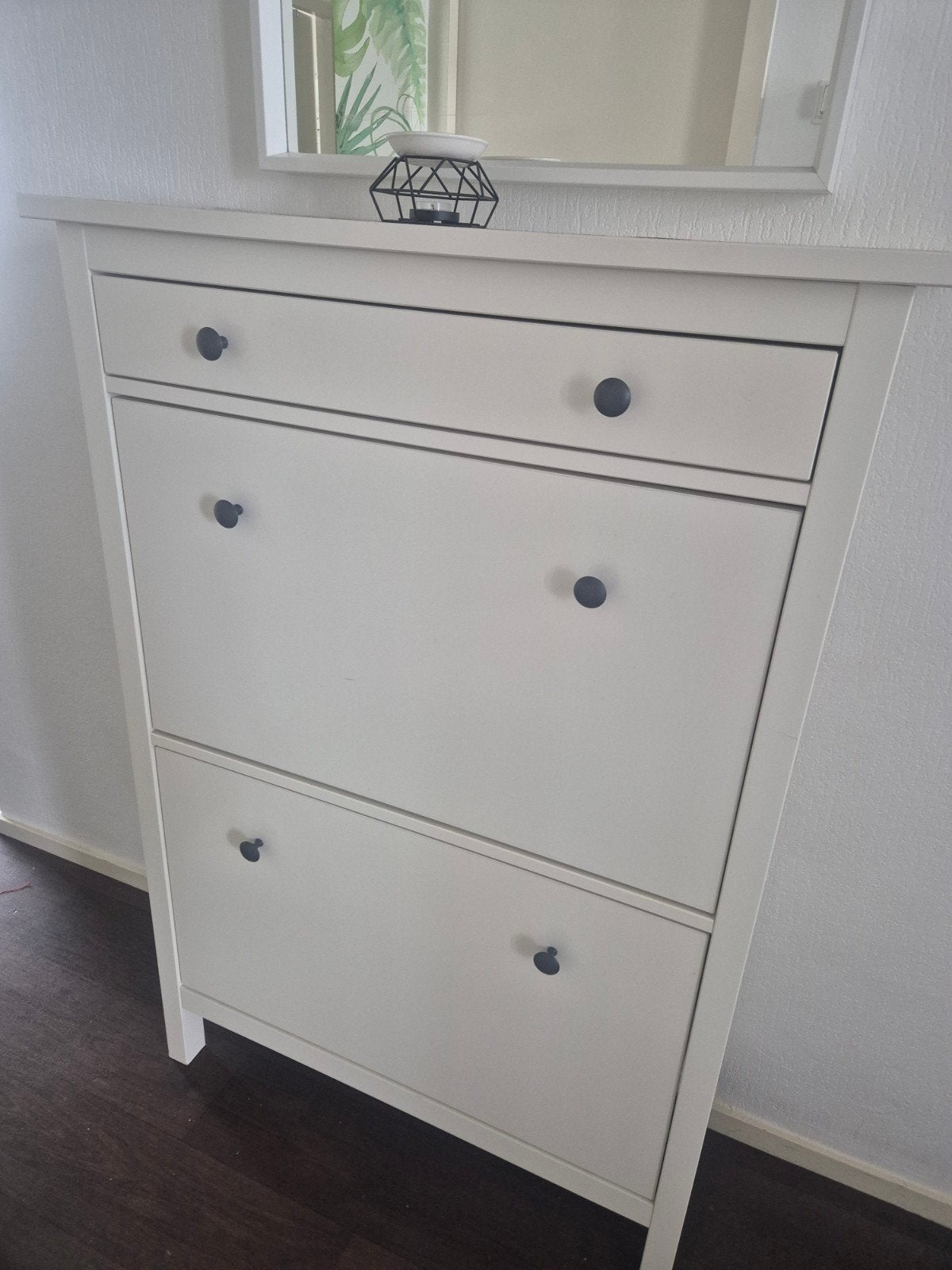 IKEA Hemnes schoenenkast wit, 2 vakken, Huis en Inrichting, Ophalen, Gebruikt, Scandinavisch, Modern