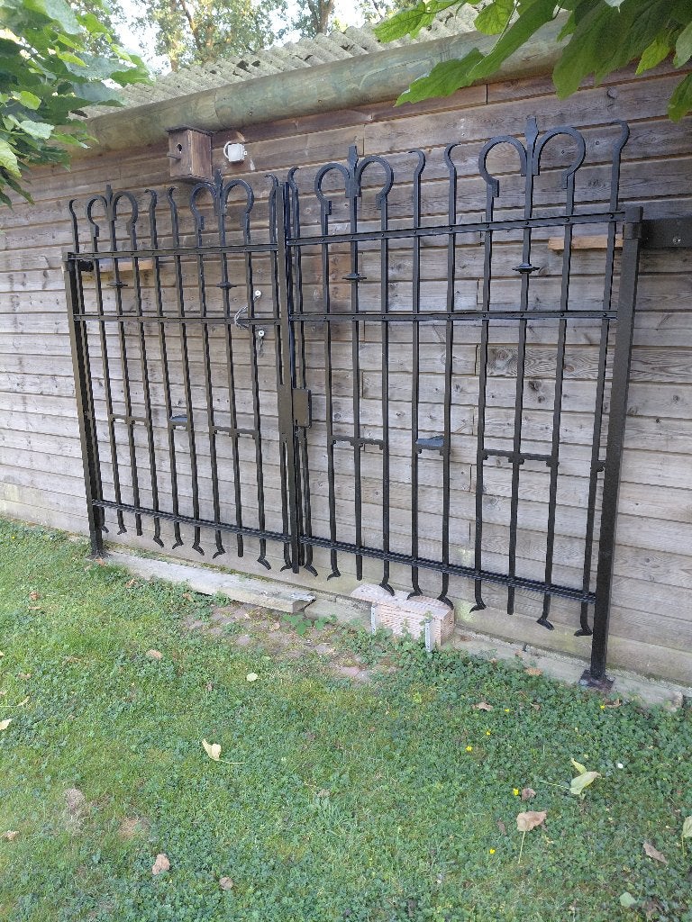 zware tuinpoort, Tuin en Terras, Tuinpoorten, Ophalen, Gebruikt, 200 cm of meer, IJzer
