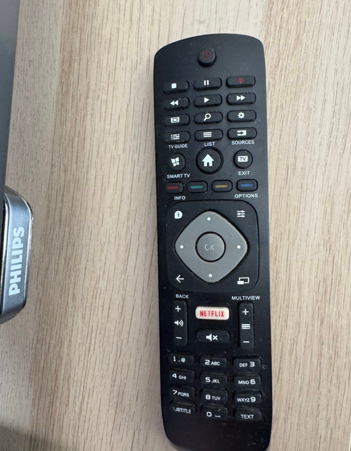 Philips 55 inch Smart TV met Ambilight en Netflix/YouTube, Ophalen, Philips, Gebruikt, 50 Hz