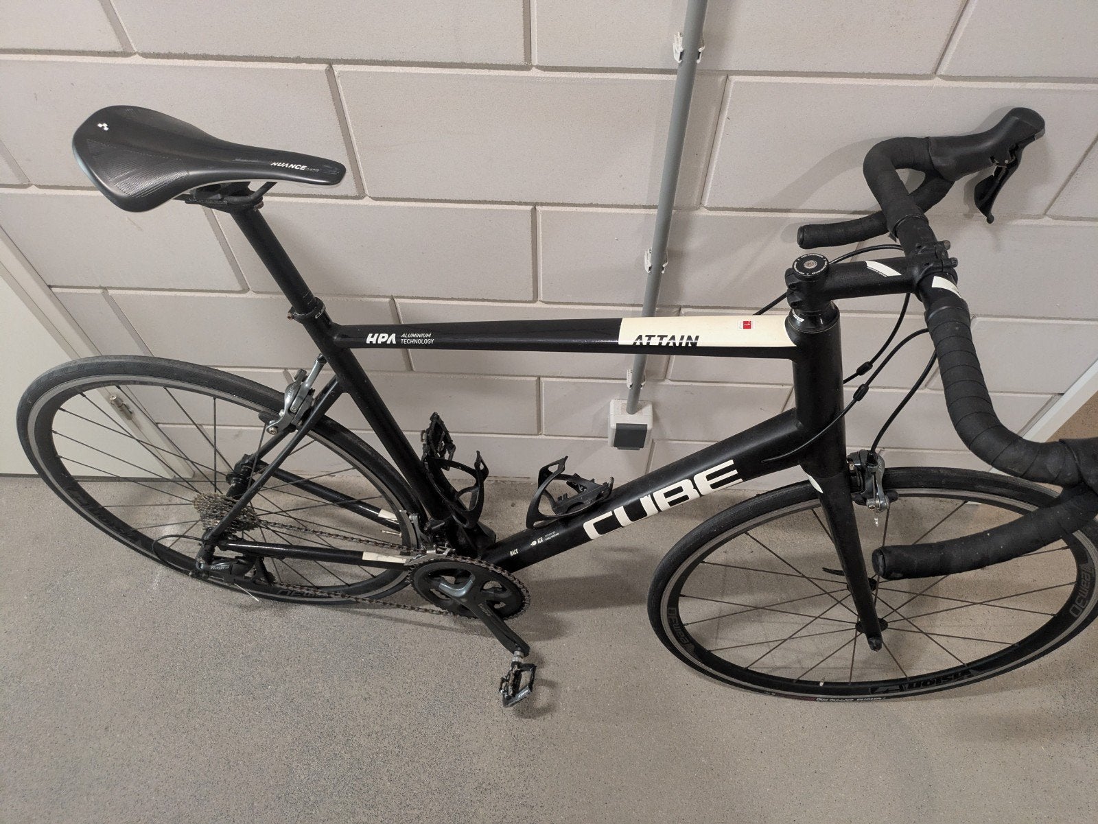 Cube Attain Racefiets - Zo goed als nieuw Frame 62, Fietsen en Brommers, Fietsen | Racefietsen, Ophalen