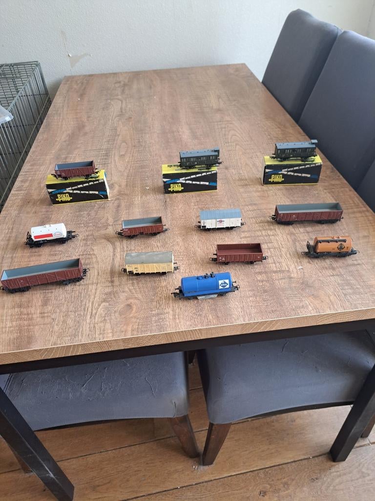 Lot of piko wagons H0, Hobby en Vrije tijd, Modeltreinen | H0, Ophalen of Verzenden, Gelijkstroom, Wagon, Piko
