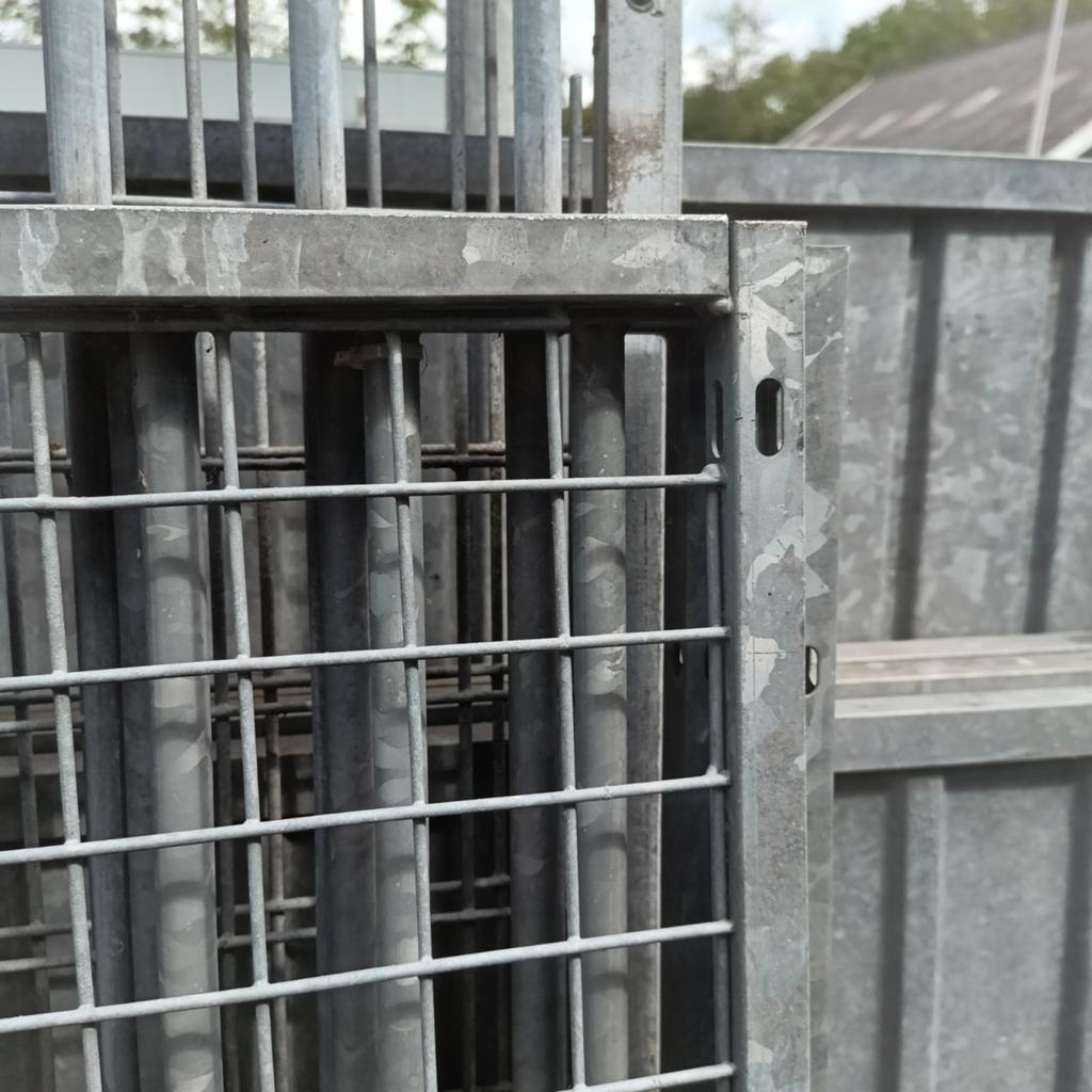 1 stuks 1m breed 180 hoog 2/3 dicht damwand kennelpaneel, Ophalen, 110 cm of meer, 100 cm of meer