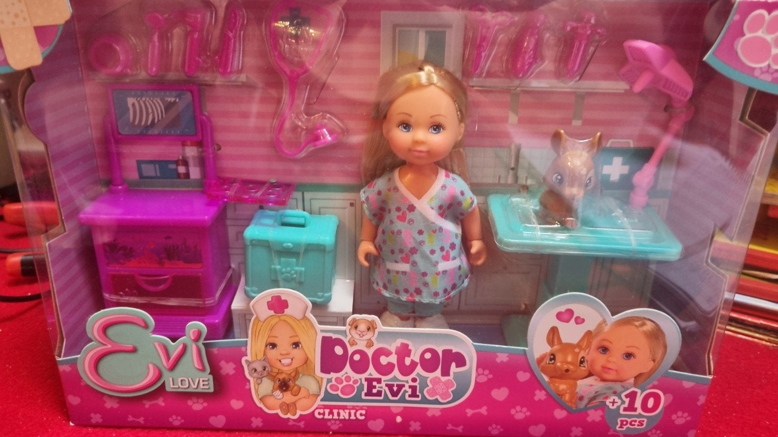 Evi Love Doctor Evi Clinic - Dierenarts Speelset, Verzenden, Nieuw, Overige typen