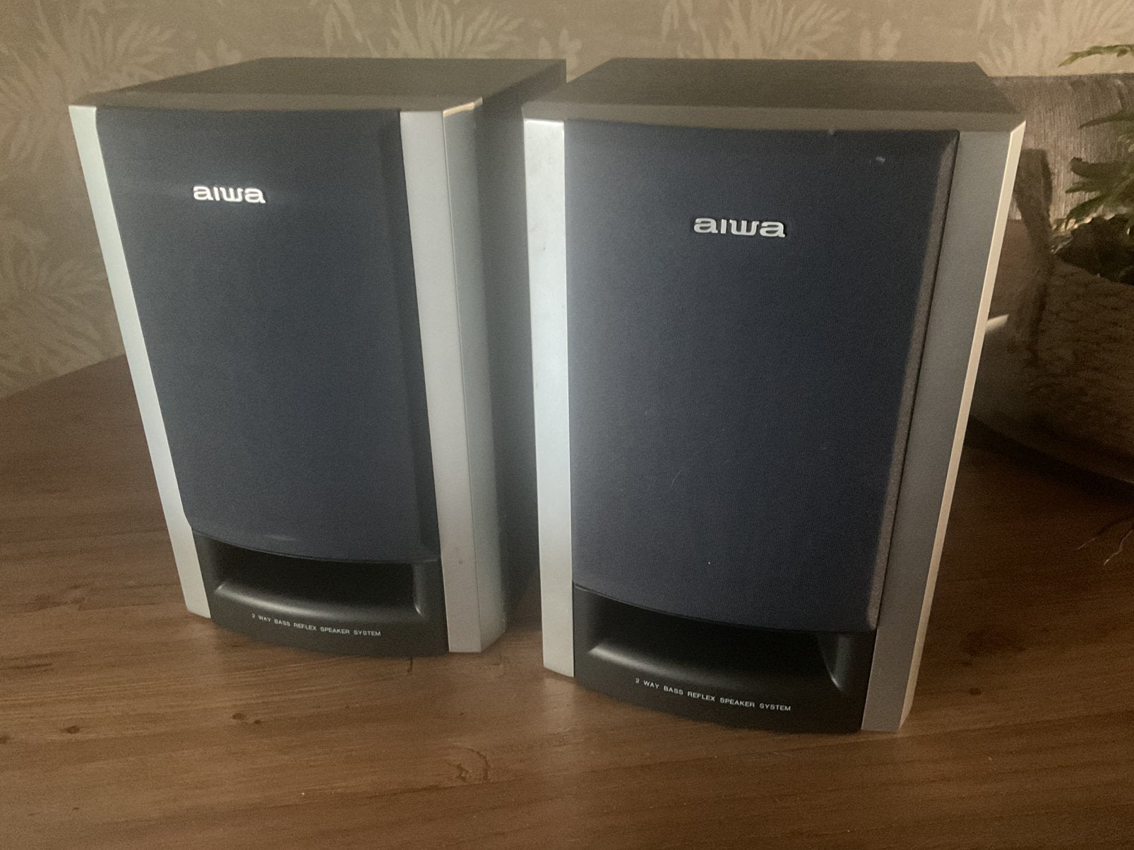 AIWA speakerset(SX-M33). Werkend. NU 15€