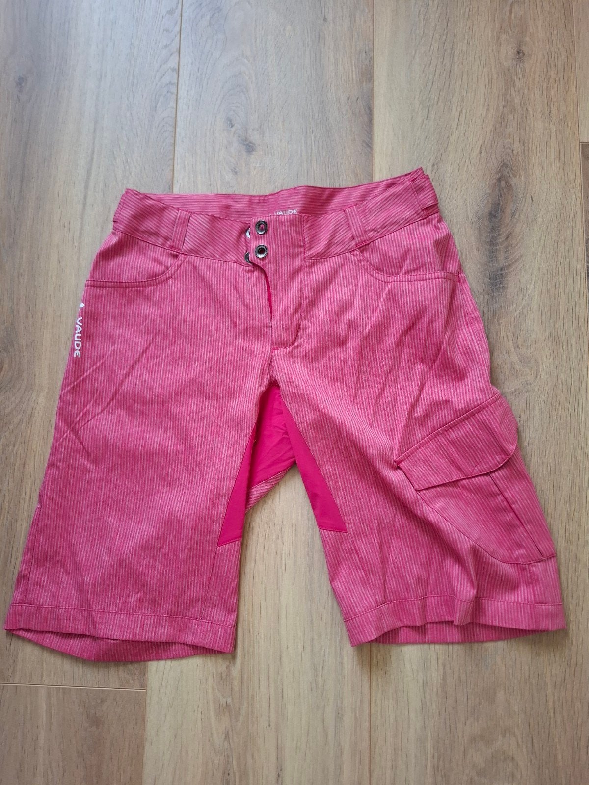 Vaude fietsbroek met binnenbroek - Maat 36/XS, Ophalen of Verzenden, Zo goed als nieuw, Vaude, Maat 36 (S)