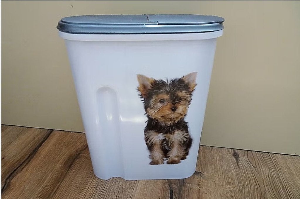 Curver voedselcontainer/voerbus hond, inhoud 4,5 L ., Ophalen, Zo goed als nieuw, Overige typen