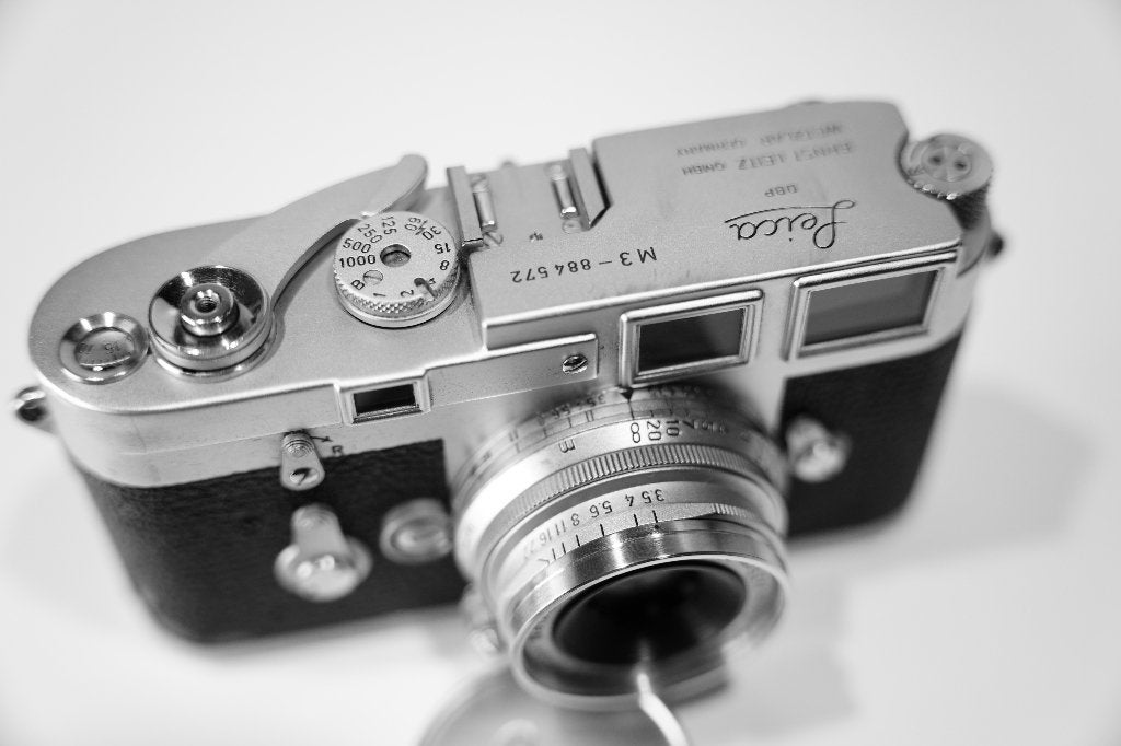 Leica M3 Single Stroke +Ernst Leitz Summaron 35mm f/3.5 Lens, Ophalen, Gebruikt, Spiegelreflex, Overige Merken