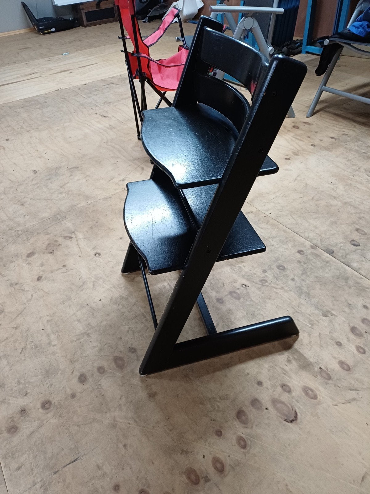 stokke tripp trapp stoel, Ophalen, Gebruikt, Zwart, Eén