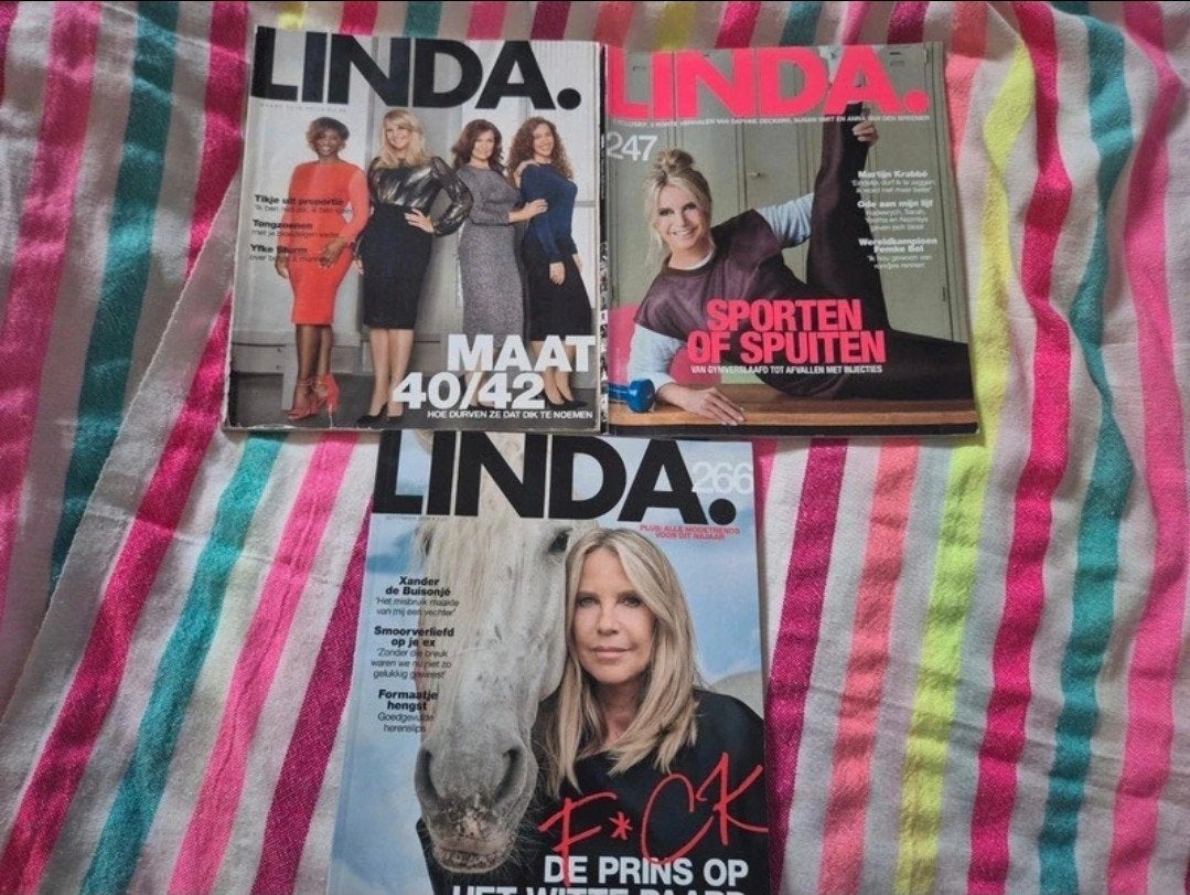 3x Linda Magazine, leespakket, reizen, fashion, columns,leze, Boeken, Ophalen of Verzenden, Nieuw, Damesbladen