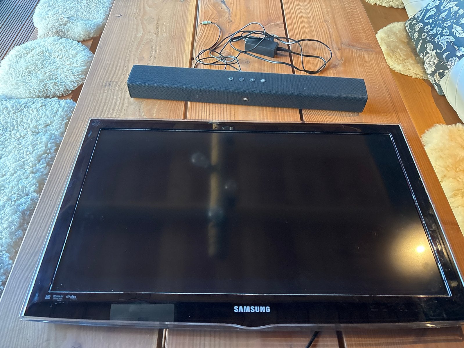 Samsung UE32C4000 TV met JBL Soundbar, Ophalen, Gebruikt, 50 Hz, 80 tot 100 cm