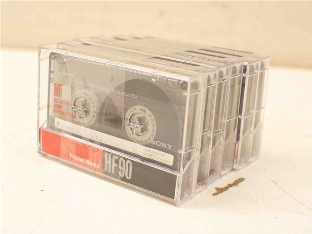 6 Sony cassettebandjes 38547, Cd's en Dvd's, Ophalen of Verzenden, Gebruikt, Overige genres, 1 bandje