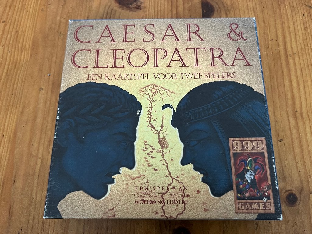Caesar & Cleopatra kaartspel, Ophalen, Gebruikt, 999 Games
