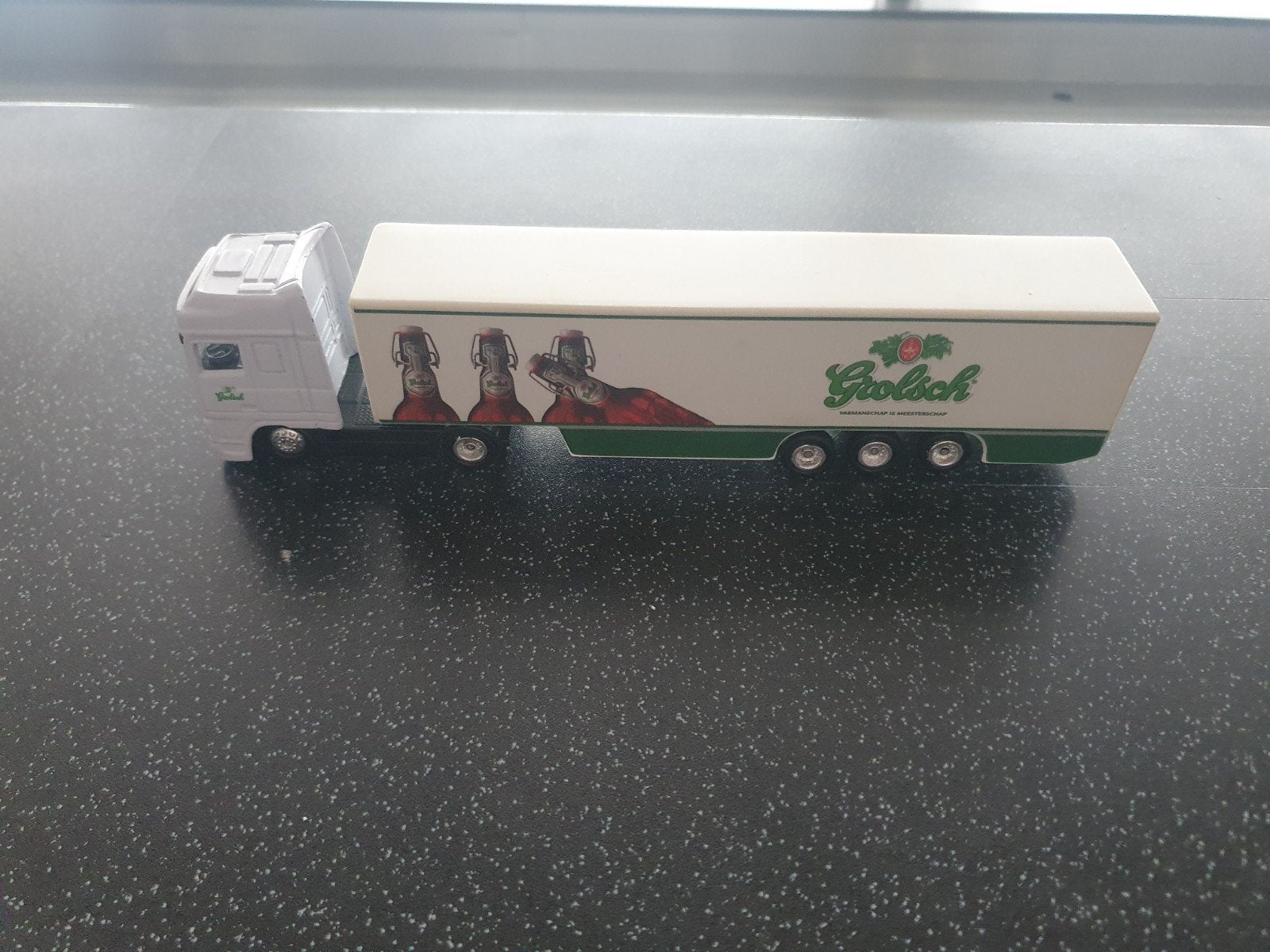 Grolsch DAF vrachtwagen met oplegger, Overige merken, 1:50 of kleiner, Verzenden, Zo goed als nieuw