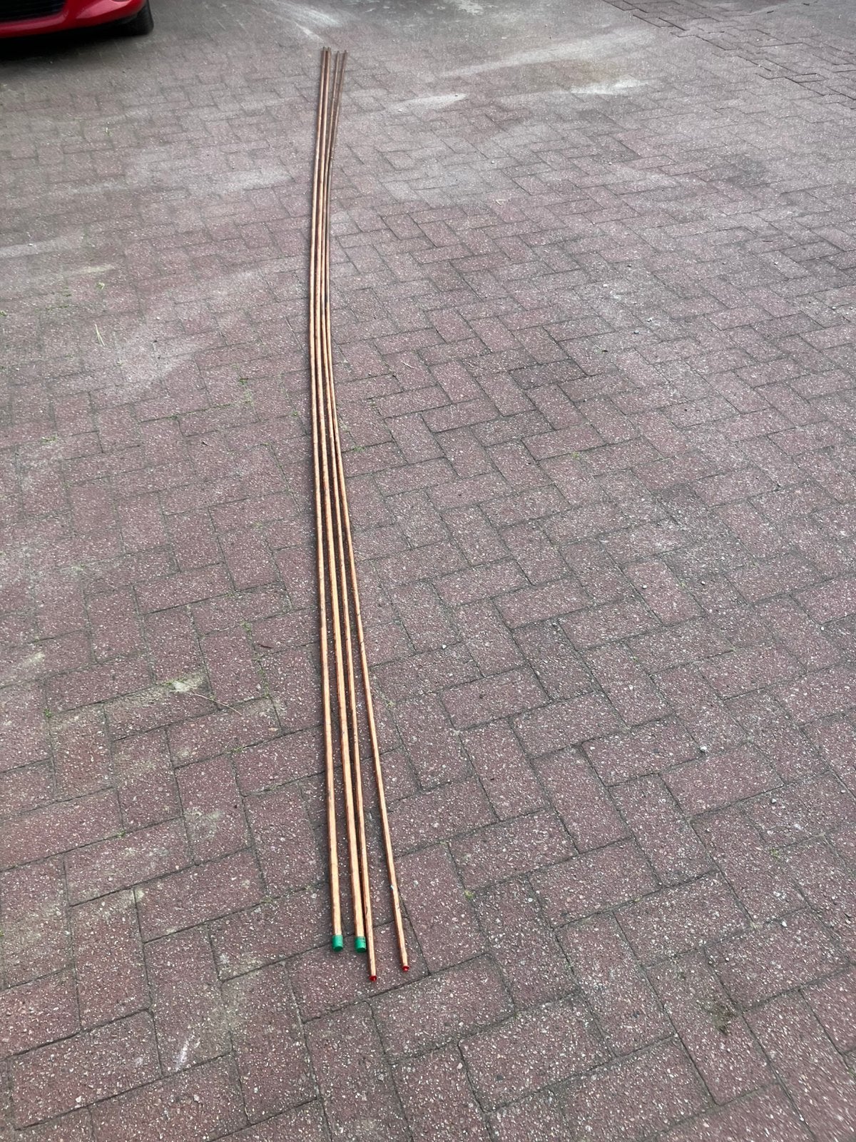 Koperen leidingen buizen water 12 en 15 mm, Ophalen, Overige materialen, Buis, Overige typen
