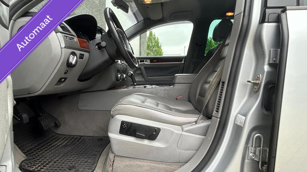 Vw Touareg 3.2 4x4 V6/220 PK/Cruise/Leer/Navi/Xenon/Trekhaak, Automaat, Gebruikt, 3189 cc, Leder
