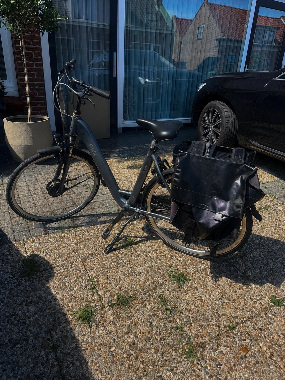 Qwic elektrische fiets met +/- 2500 km op de teller, Ophalen, Qwic, Gebruikt, 51 tot 55 cm