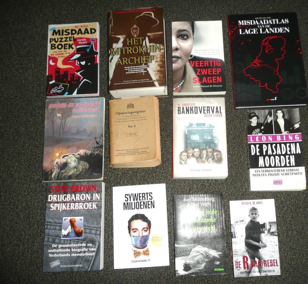 24 x MISDAAD, JUSTITIE THRUE CRIME., MISDAAD, JUSTITIE THRUE CRIME., Ophalen of Verzenden, Zo goed als nieuw, Nederland