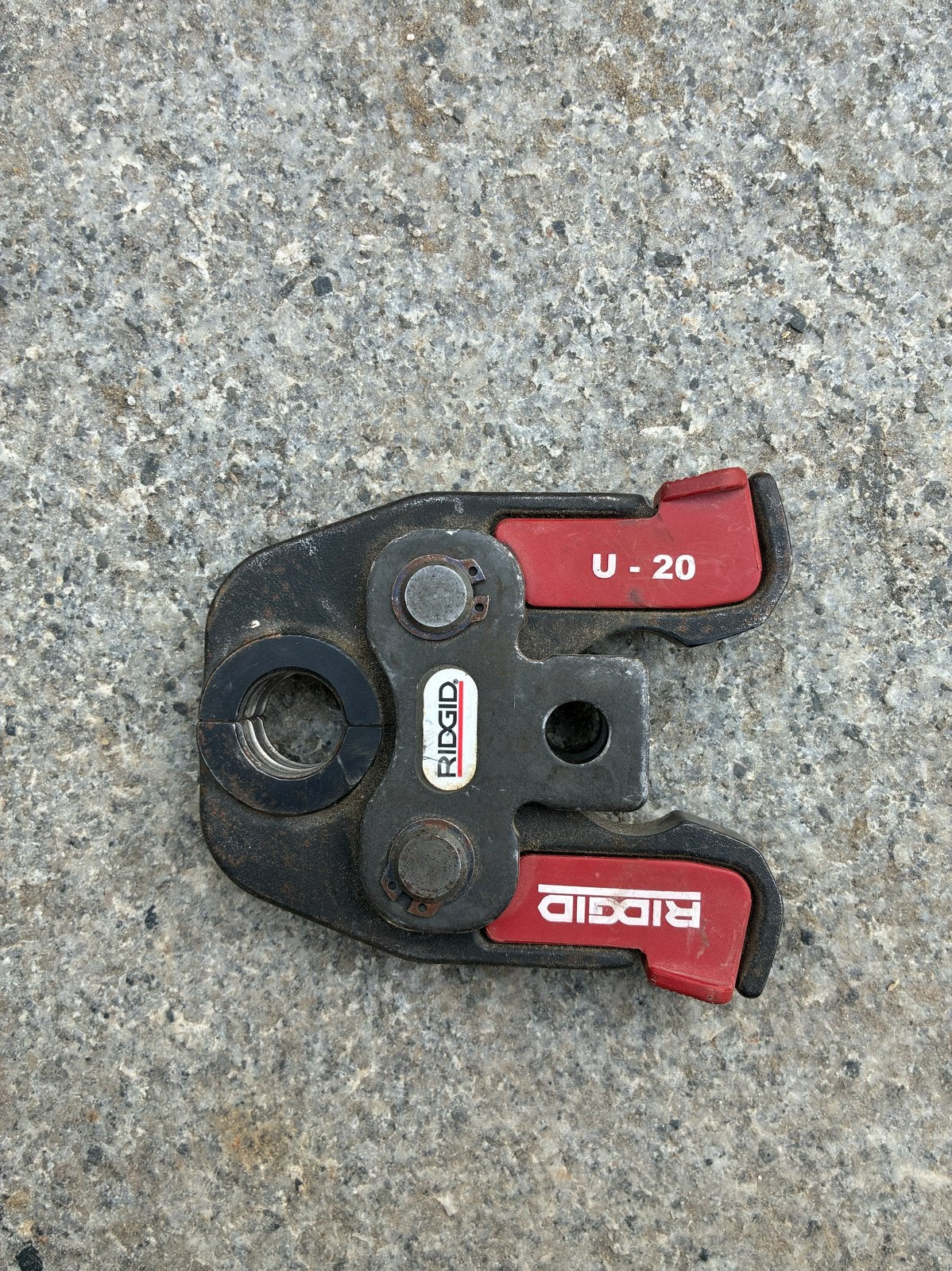 RIDGID U-20 persbek - Zo goed als nieuw, Doe-het-zelf en Verbouw, Ophalen of Verzenden, Zo goed als nieuw, Overige typen, Ridgid