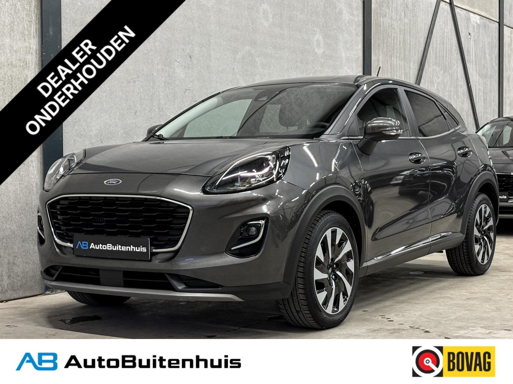 Ford Puma 1.0 EcoBoost Hybrid Titanium|1e Eigenaar|STOEL-STU, Auto's, Voorwielaandrijving, Dealer onderhouden, 125 pk, Euro 6