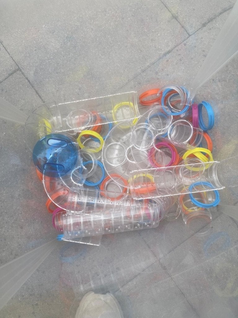 Heel veel hamster spullen, Ophalen of Verzenden, Gebruikt, Speelgoed