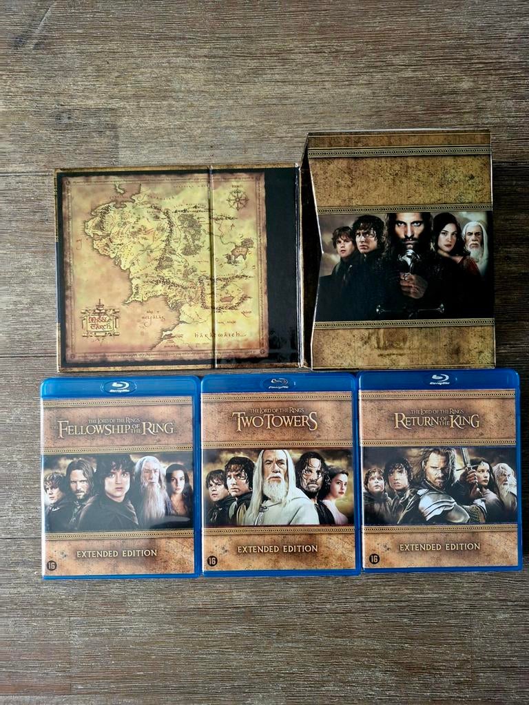 The Lord of the Rings Extended Edition Blu-ray Boxset, Cd's en Dvd's, Blu-ray, Ophalen of Verzenden, Zo goed als nieuw, Boxset