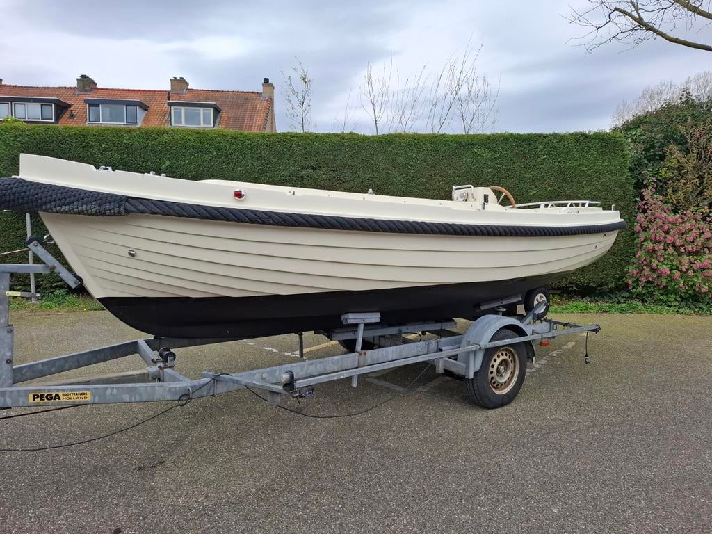 Interboat 19 sloep in werkelijke nieuwstaat bj 2011, Watersport en Boten, Ophalen, 10 tot 30 pk, Binnenboordmotor, 6 meter of meer