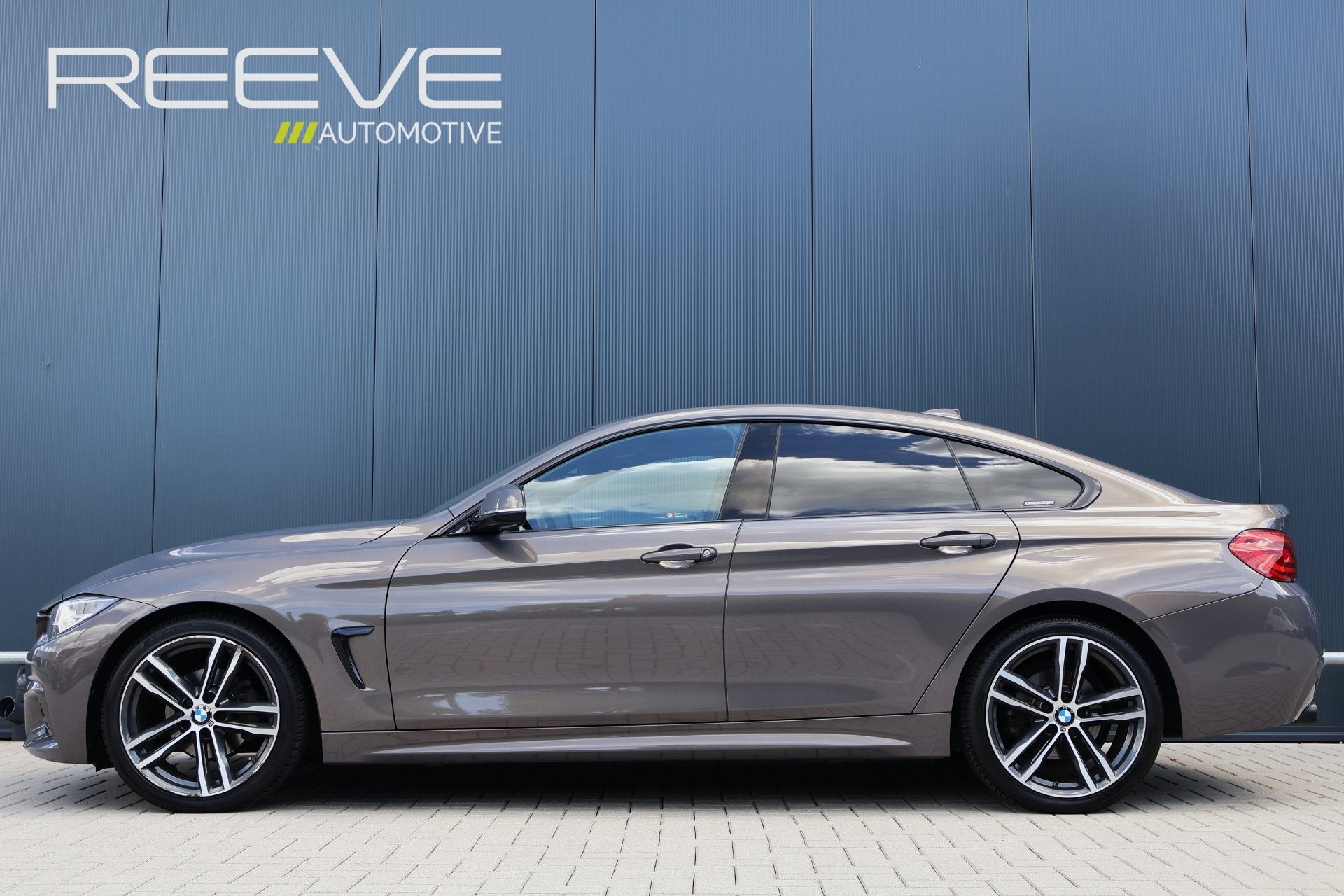 BMW 4 Serie Gran Coupé 418i High Executive M Sport LCI | Au, Auto's, Gebruikt, Met garantie (alle), Bedrijf, 3 cilinders