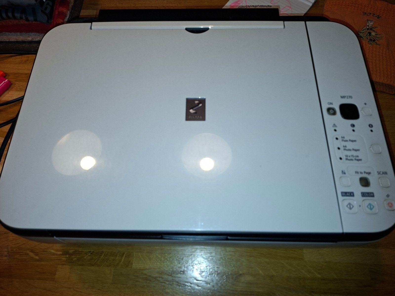 Canon MP270 All-in-One Printer/Scanner met nieuwe inktpot, Ophalen of Verzenden, Gebruikt, Kleur printen, Canon.