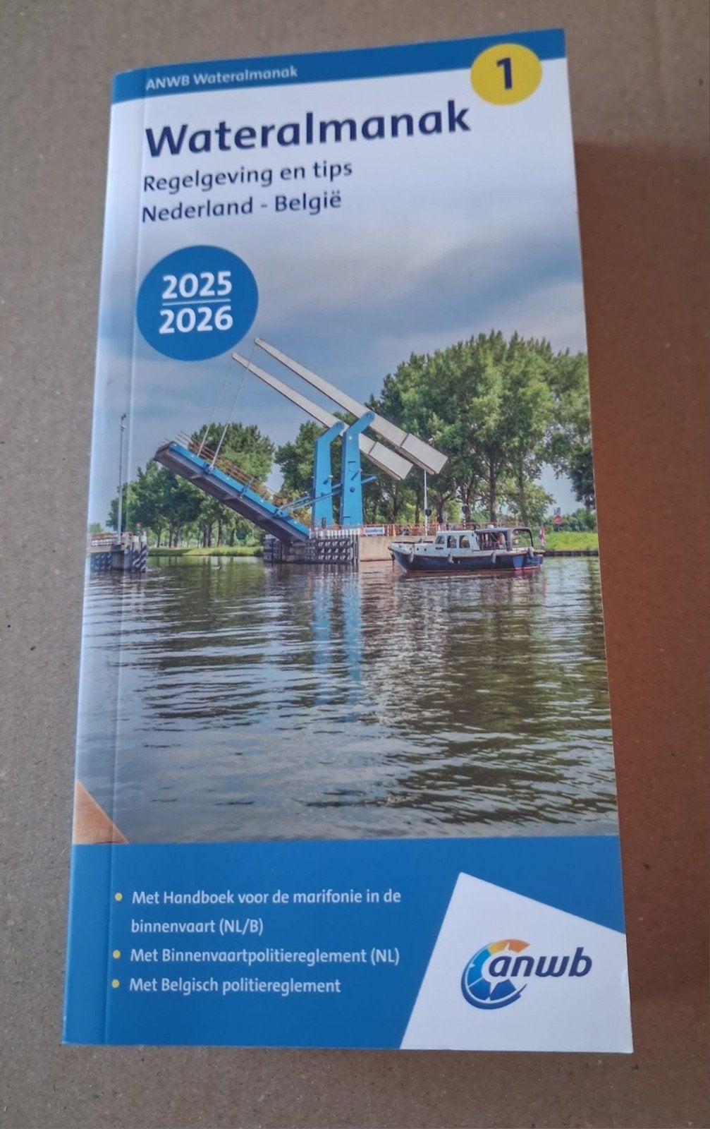 ANWB Wateralmanak 1, Regelgeving NL/BE, Niet gebruikt!, Ophalen, Nieuw, Overige typen