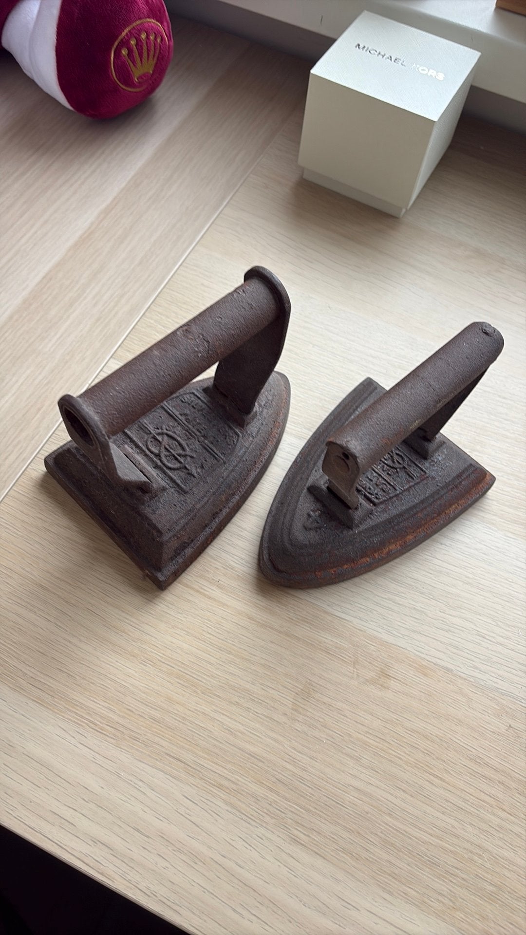 Antieke strijkijzers, Antiek en Kunst, Antiek | Gereedschap en Instrumenten, Ophalen of Verzenden
