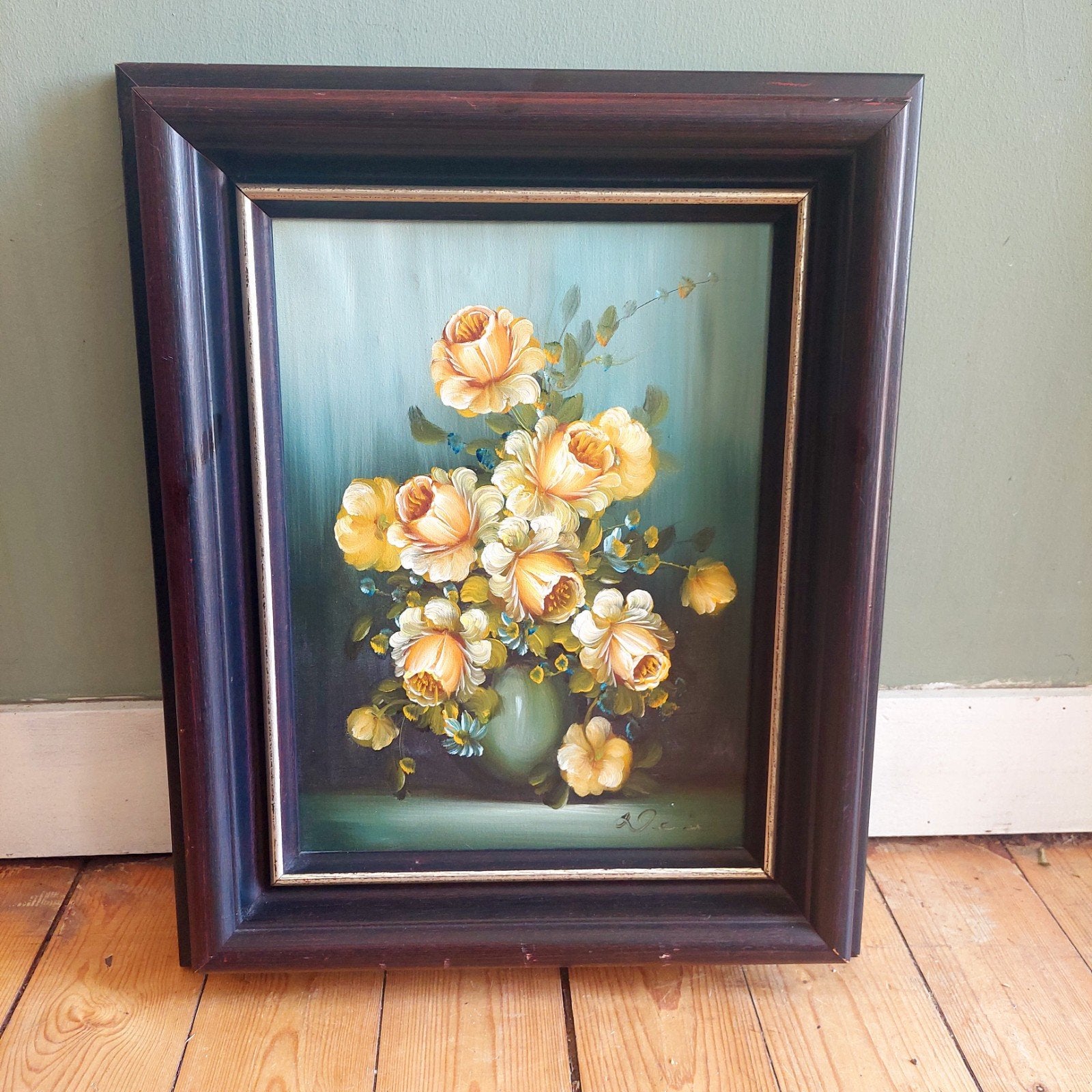 Lucky Vintage bloemstilleven – Robert Cox stijl, Ophalen, Klassiek, Bloemen