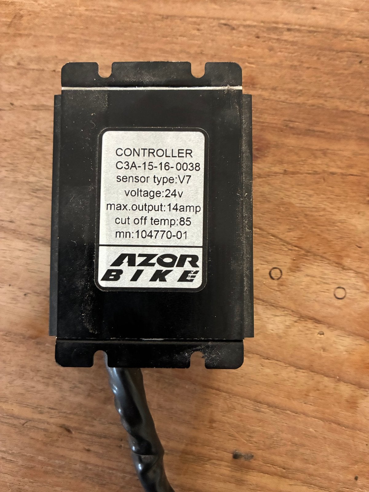 Azor Bike Controller C3A-15-16-0038 24V 14A, Gebruikt, Overige typen, Aluminium, Ophalen