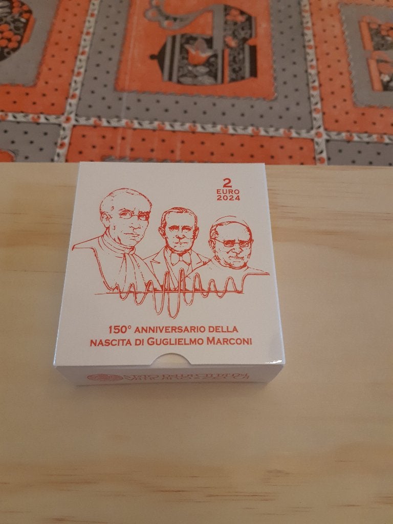 Vaticaan : De twee 2 € herdenkingsmunten van 2024 (Proof), Ophalen of Verzenden, Vaticaanstad, 2 euro