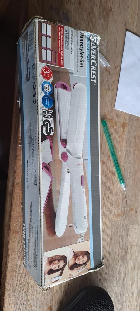 SilverCrest Haarstyler-set - Krultang & Stijltang, Ophalen, Nieuw, Krultang of Stijltang