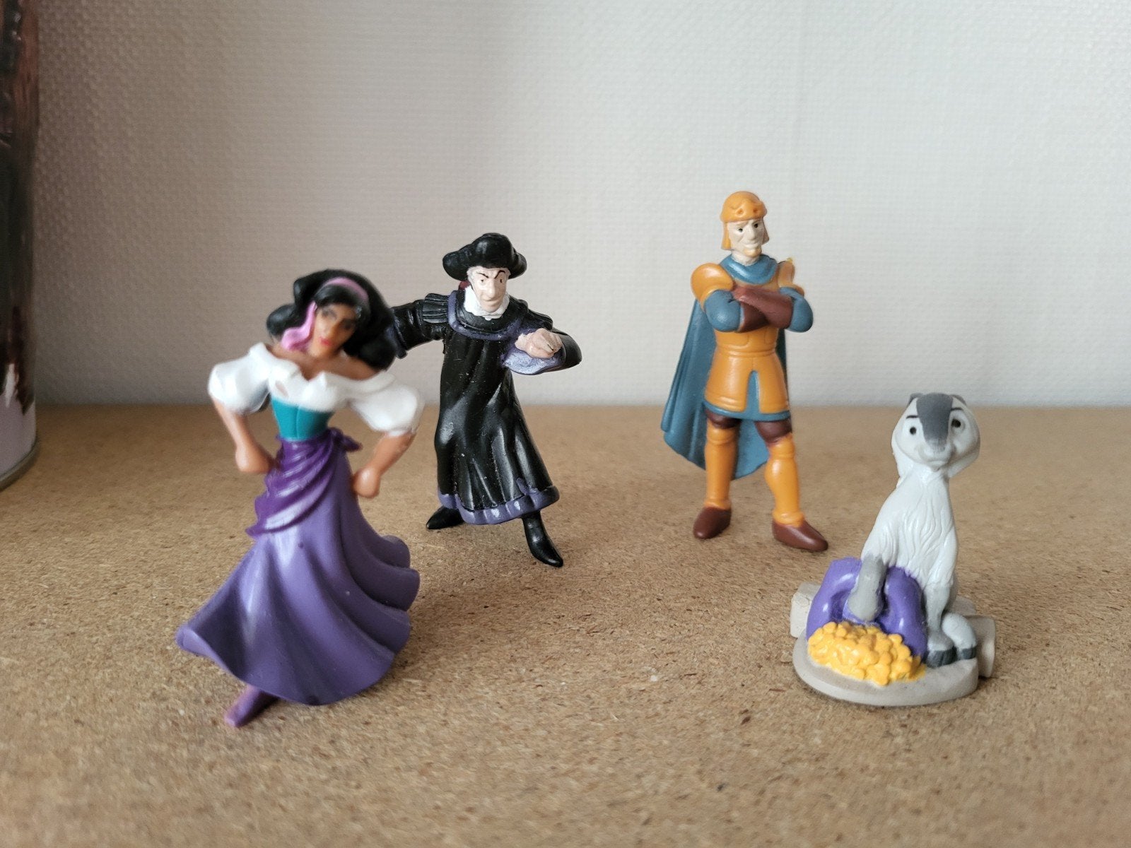Disney De Klokkenluider van de Notre Dame figuren set, Ophalen of Verzenden, Overige figuren, Gebruikt, Beeldje of Figuurtje