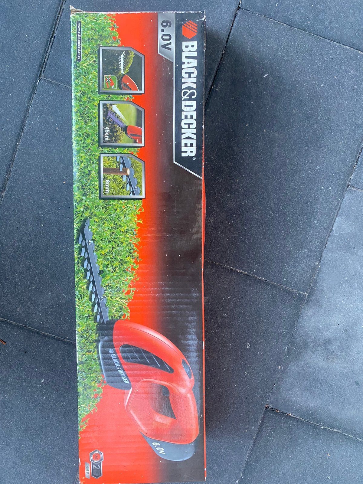 Grasschaar Black & Decker GS721-QW., Tuin en Terras, Ophalen, Zo goed als nieuw, Accu