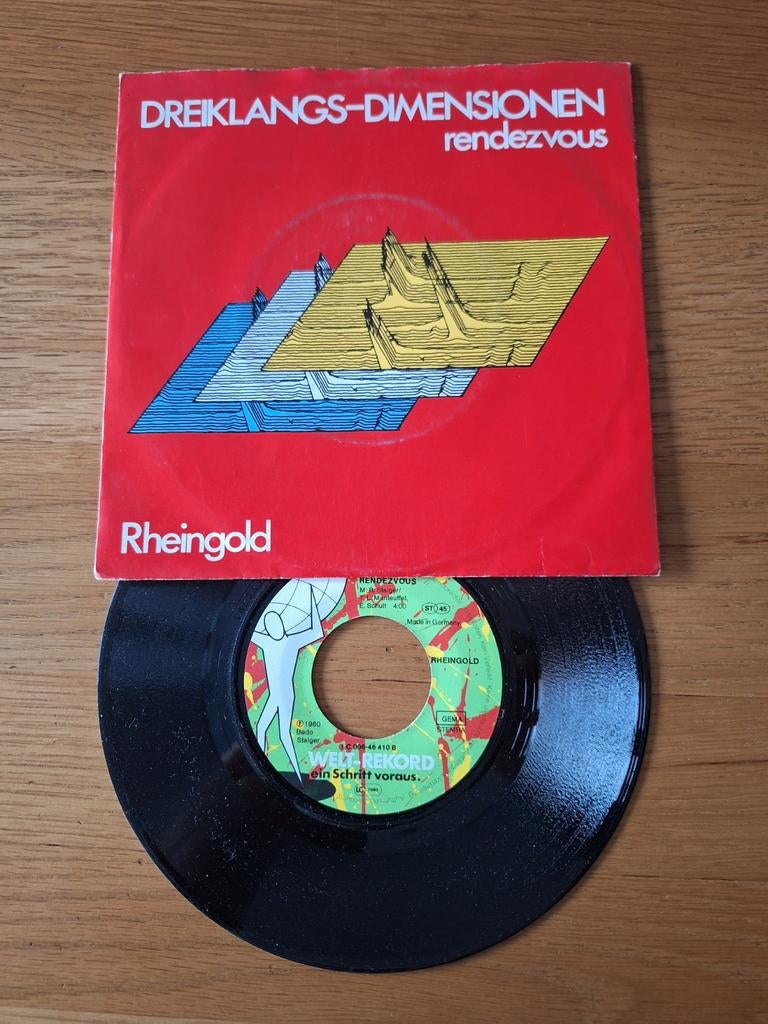 Rheingold - Dreiklangs-Dimensionen / Rendezvous, Gebruikt, 7 inch, Ophalen of Verzenden, Pop