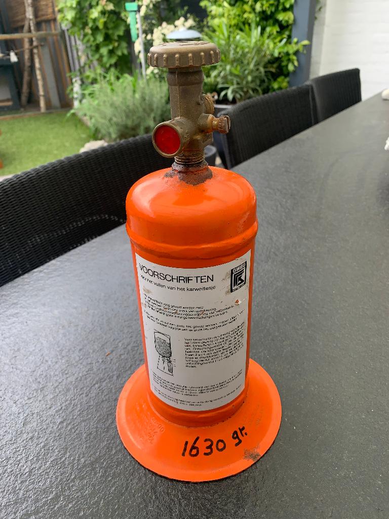 Gasfles, Caravans en Kamperen, Kampeeraccessoires, Ophalen of Verzenden, Zo goed als nieuw