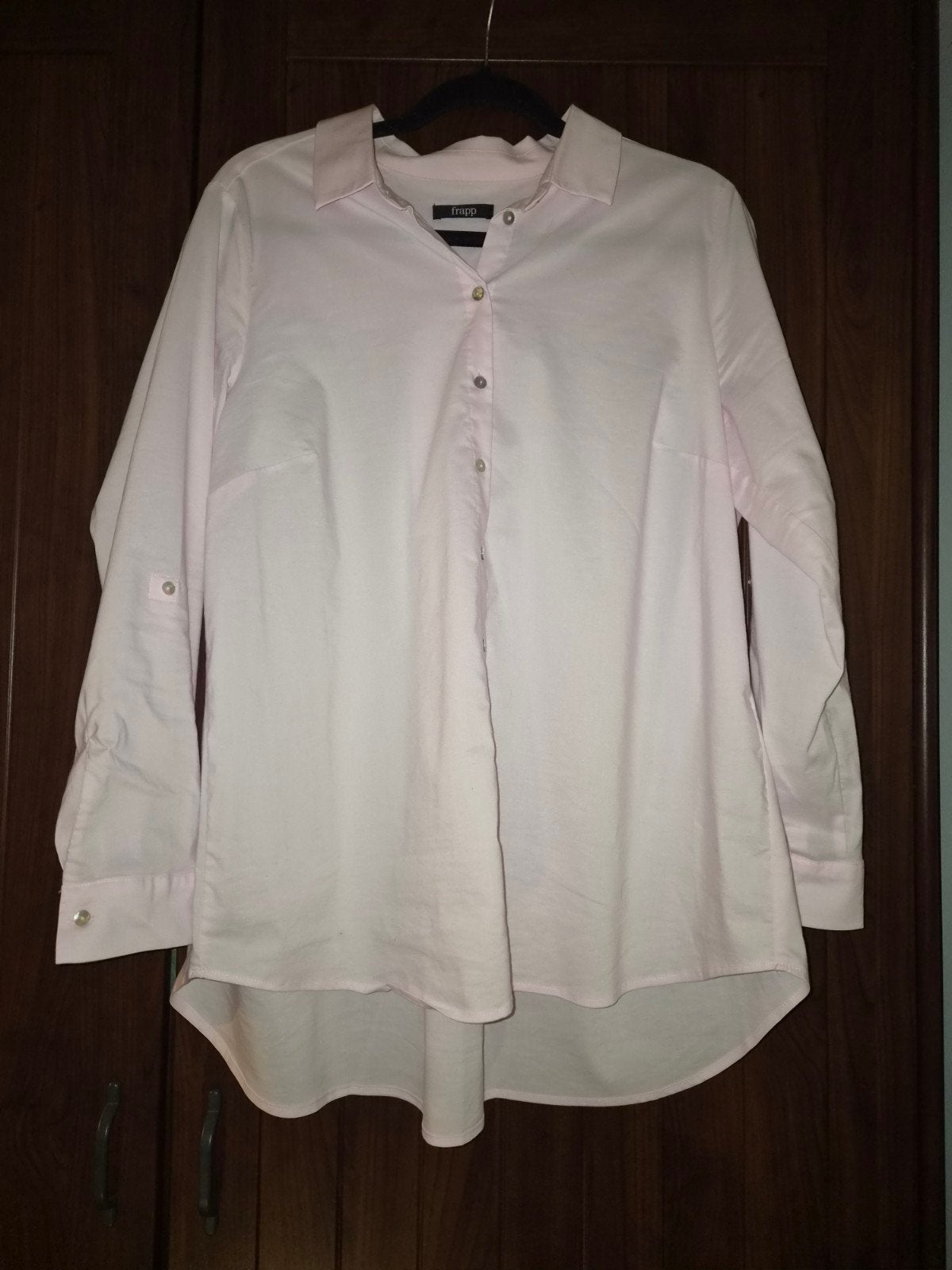 Frapp blouse rose maat 44, Ophalen of Verzenden, Zo goed als nieuw, Maat 42/44 (L), Roze