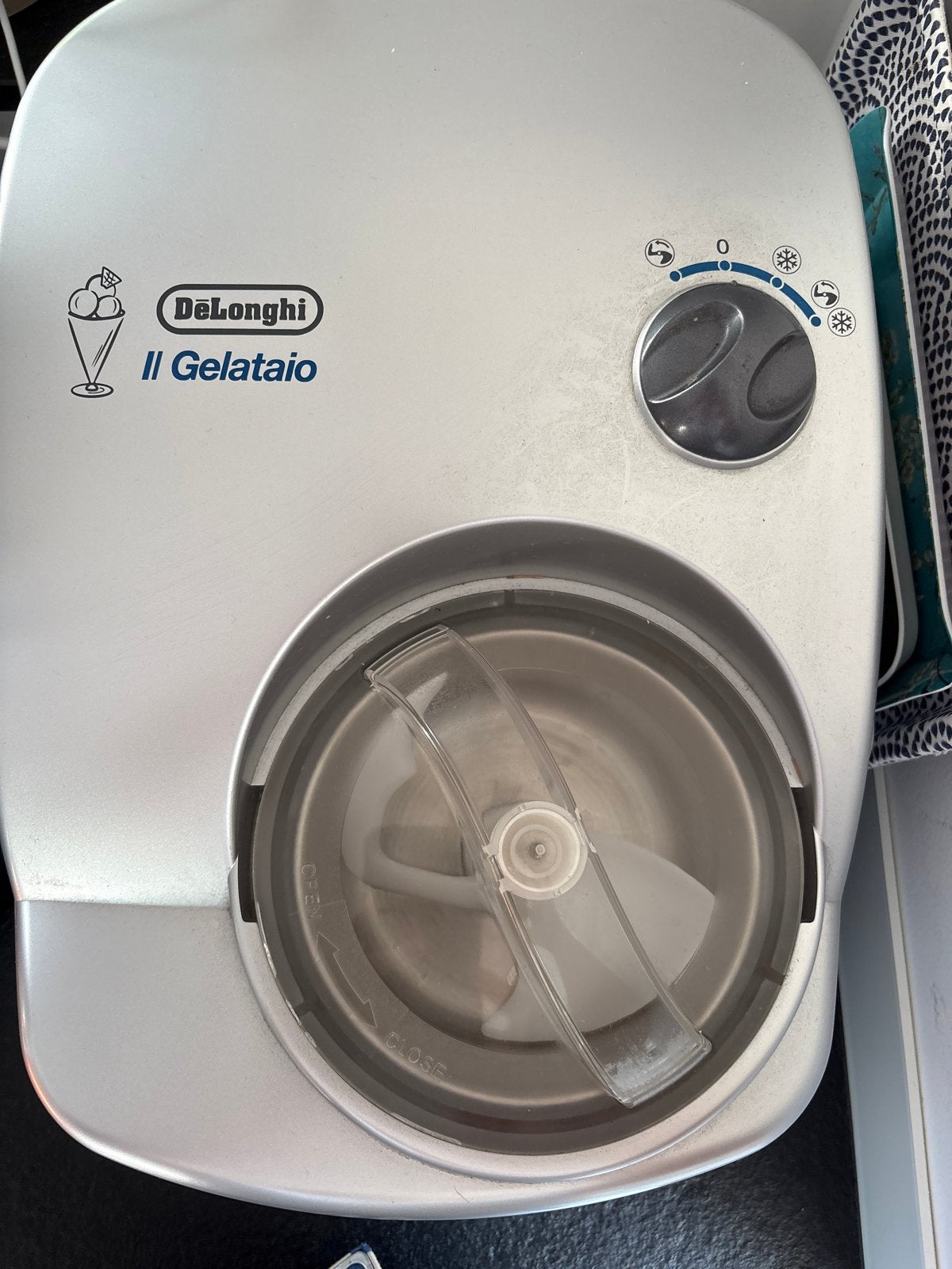 DeLonghi Il Gelataio IJsmachine - Zelfvriezend, Ophalen, Zo goed als nieuw, Zelfvriezend