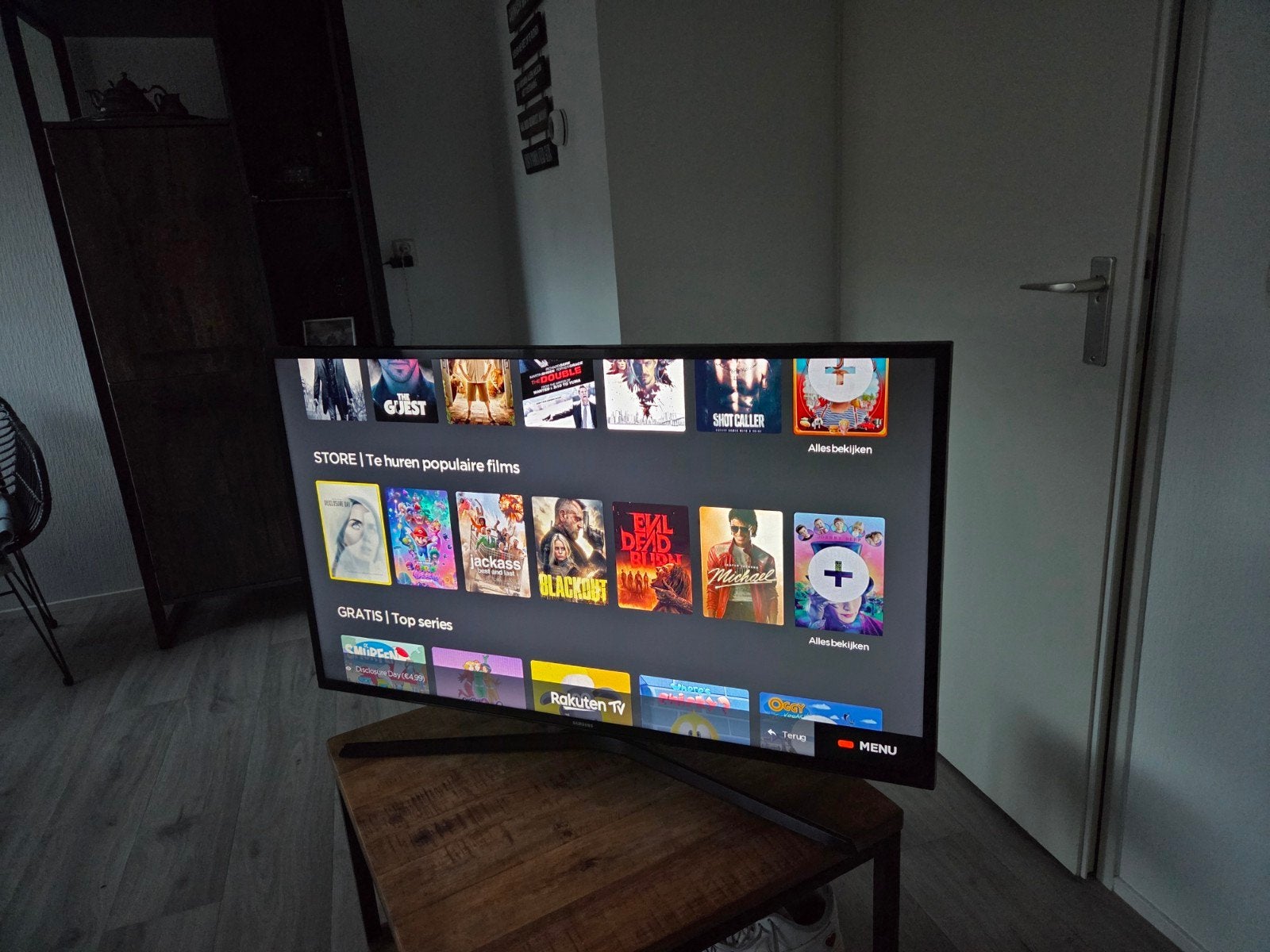 Samsung Led Smart tv 4K 40 inch, Ophalen, Gebruikt, 50 Hz, Samsung